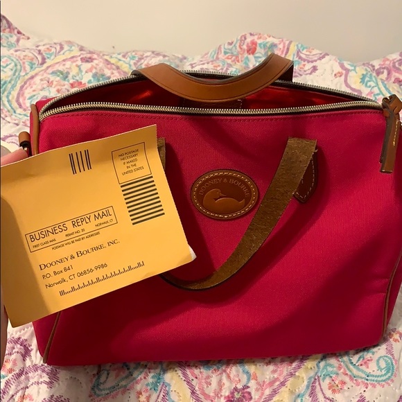 Like New Dooney & Burke Olivia Satchel - Picture 7 of 11